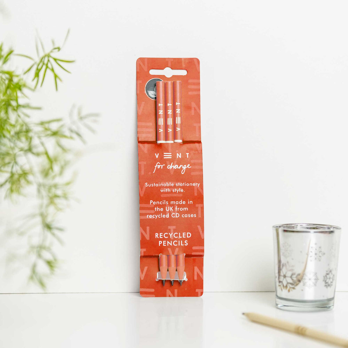 Make a Mark Recycled Pencil Set - 3pk in orange by penny black