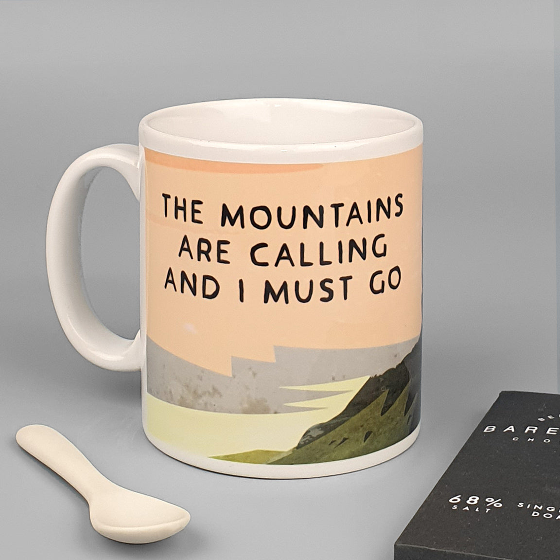 The Mountains Are Calling Scottish Mug By Penny Black