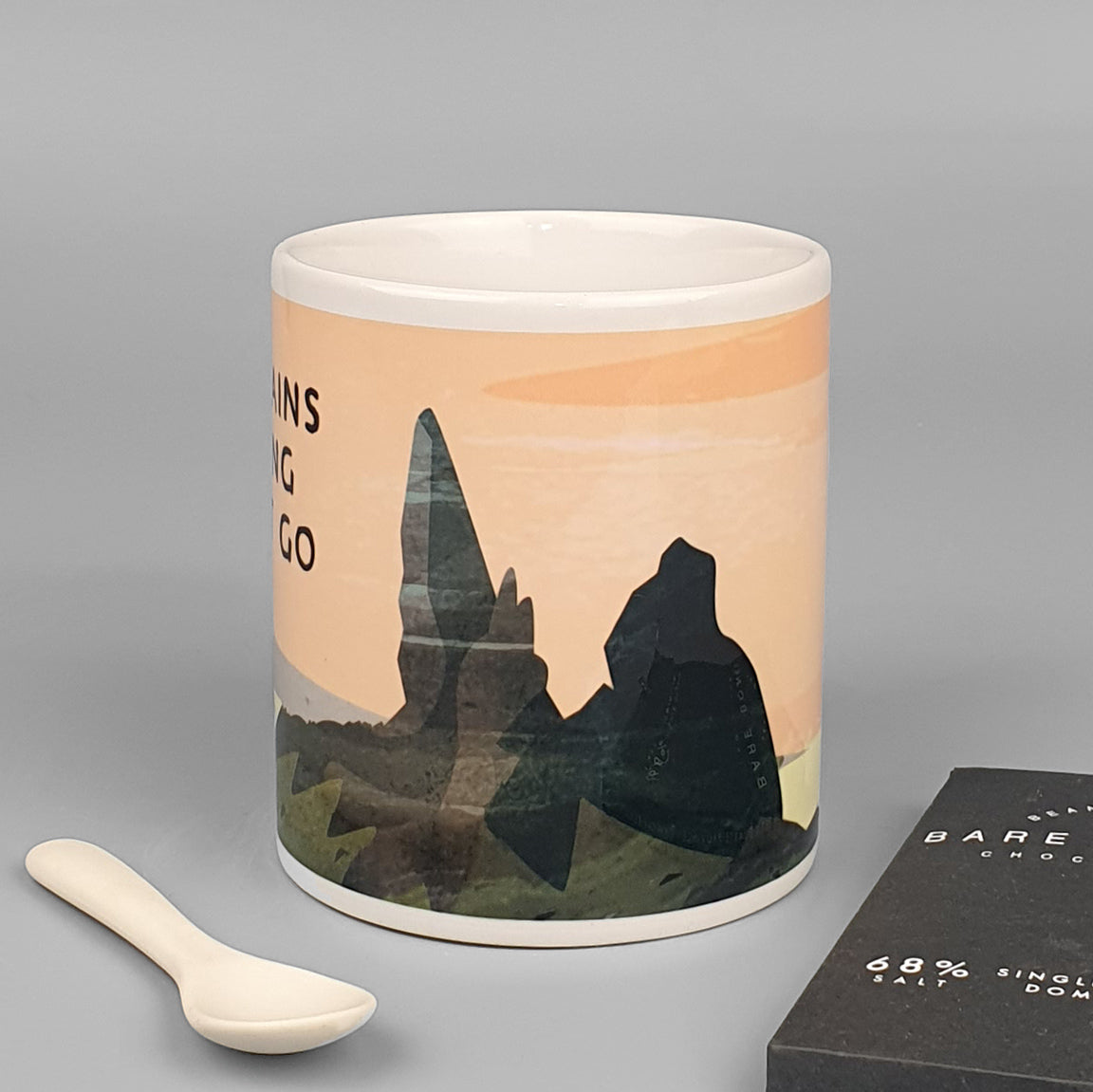 The Mountains Are Calling Scottish Mug By Penny Black
