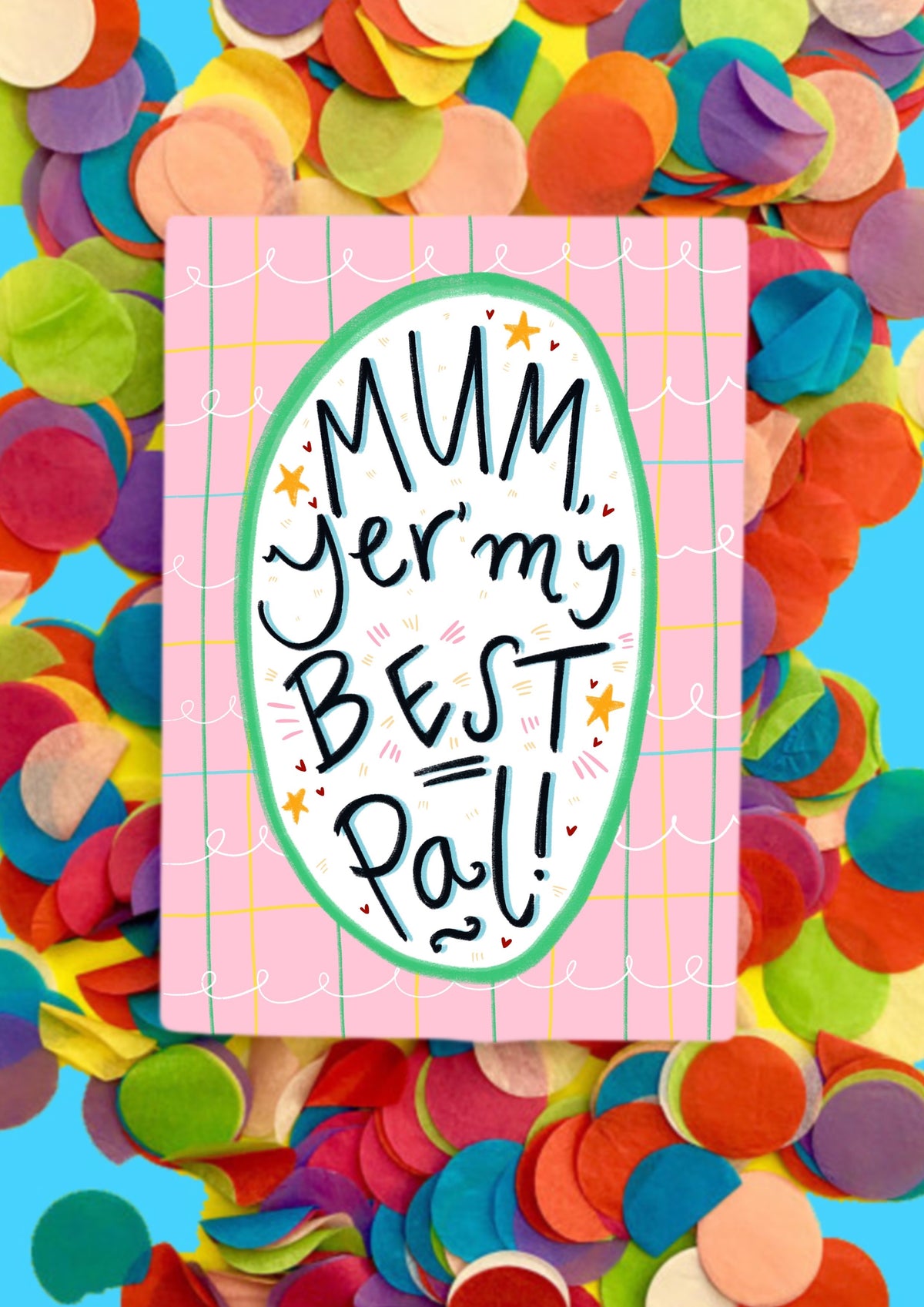 Mum Best Pal Mother&#39;s Day Card by penny black