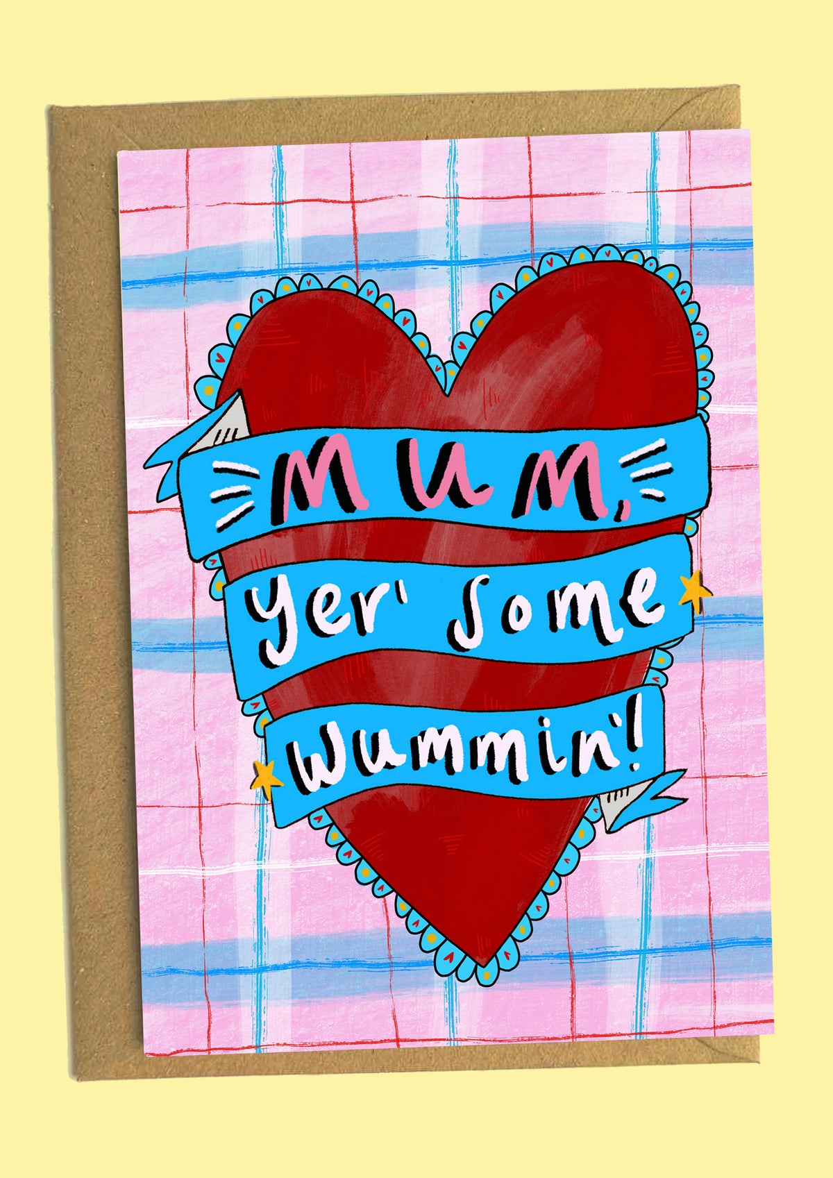 Mum Some Wummin Scots Mother&#39;s Day Card by penny black