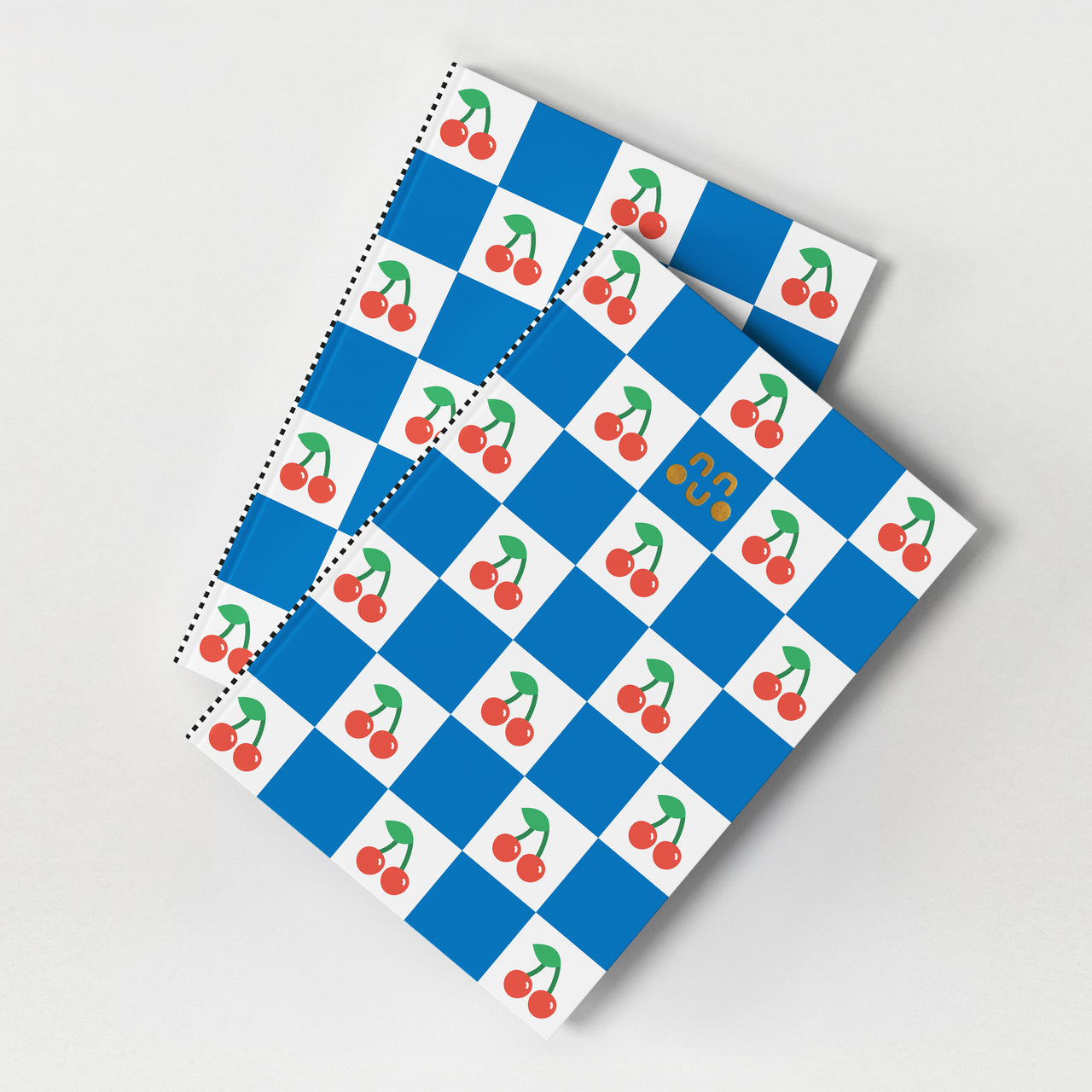 Retro Cherry Chequerboard A5 Notebook From Penny Black