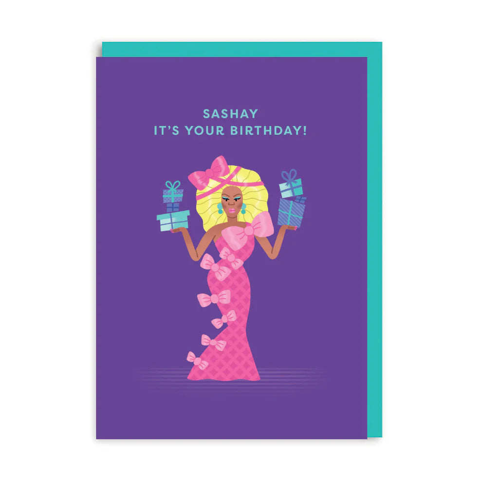 Ru Paul Sashay Drag Race Birthday Card By Penny Black