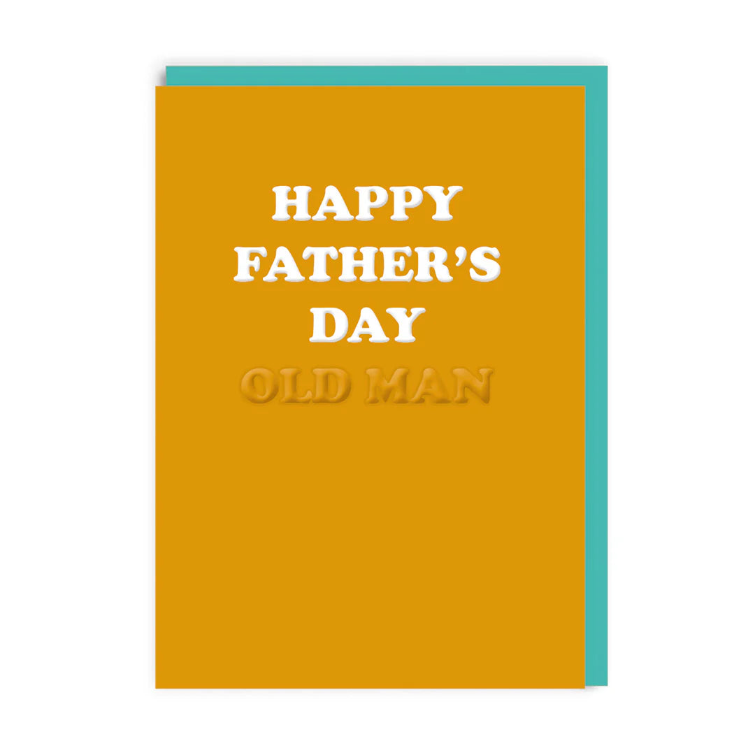 Old Man Funny Father&#39;s Day Card by penny black