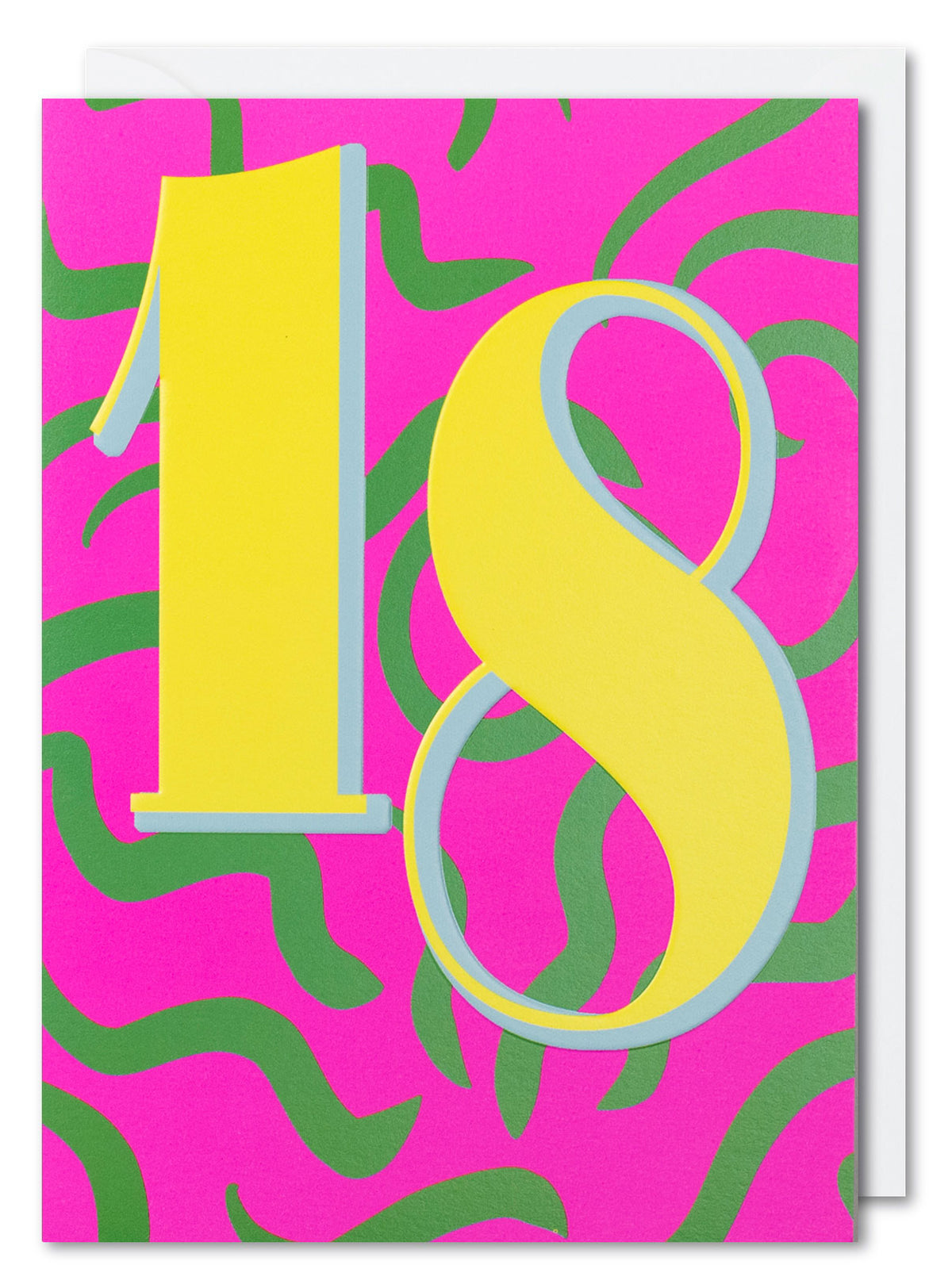 Zesty Graphic 18th Birthday Card from Penny Black
