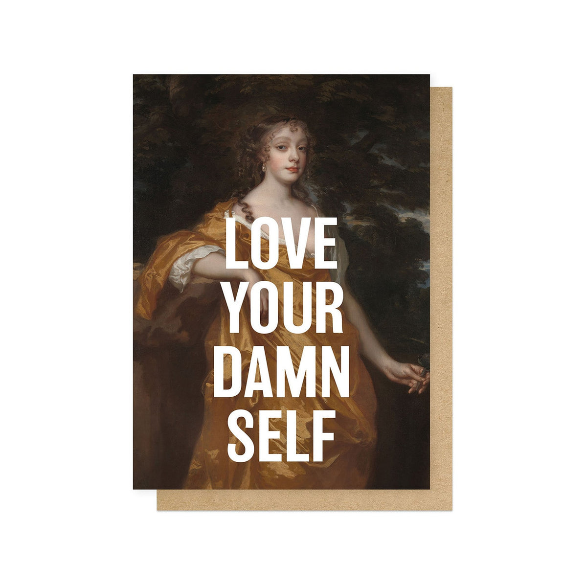 Love Your Damn Self Card by penny black