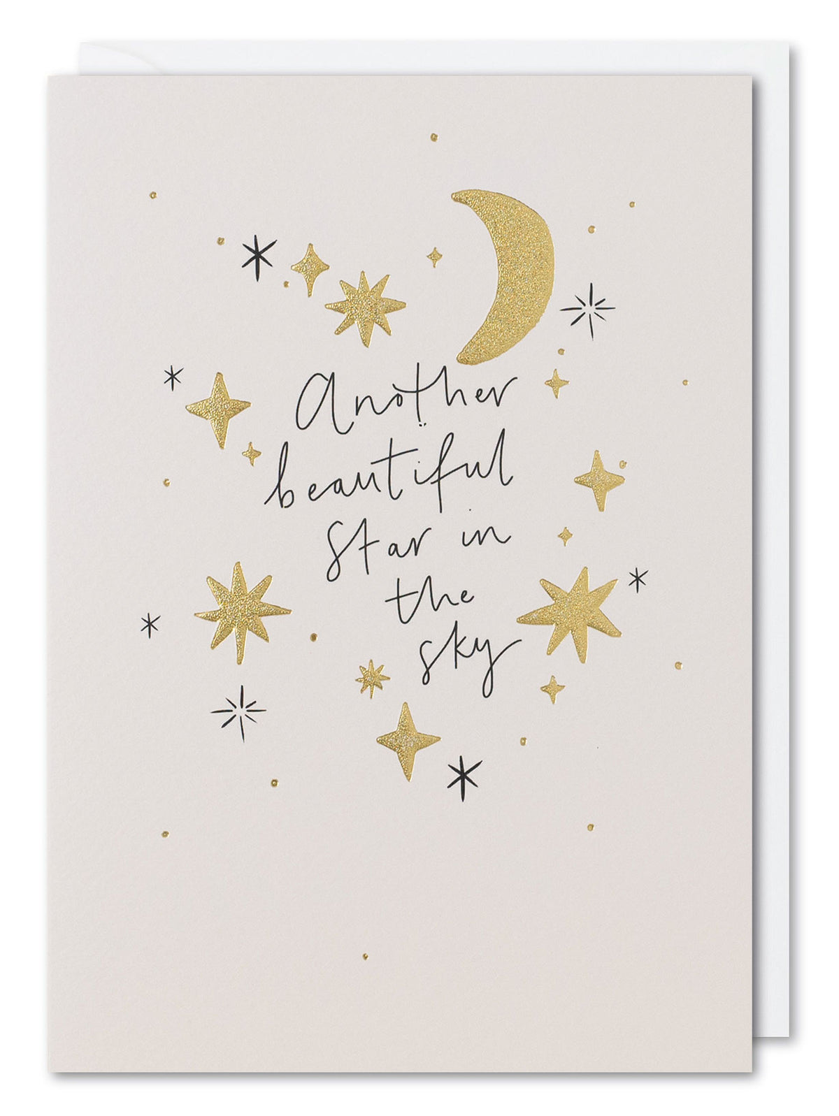 Beautiful Star Supernova Sympathy Card by penny black