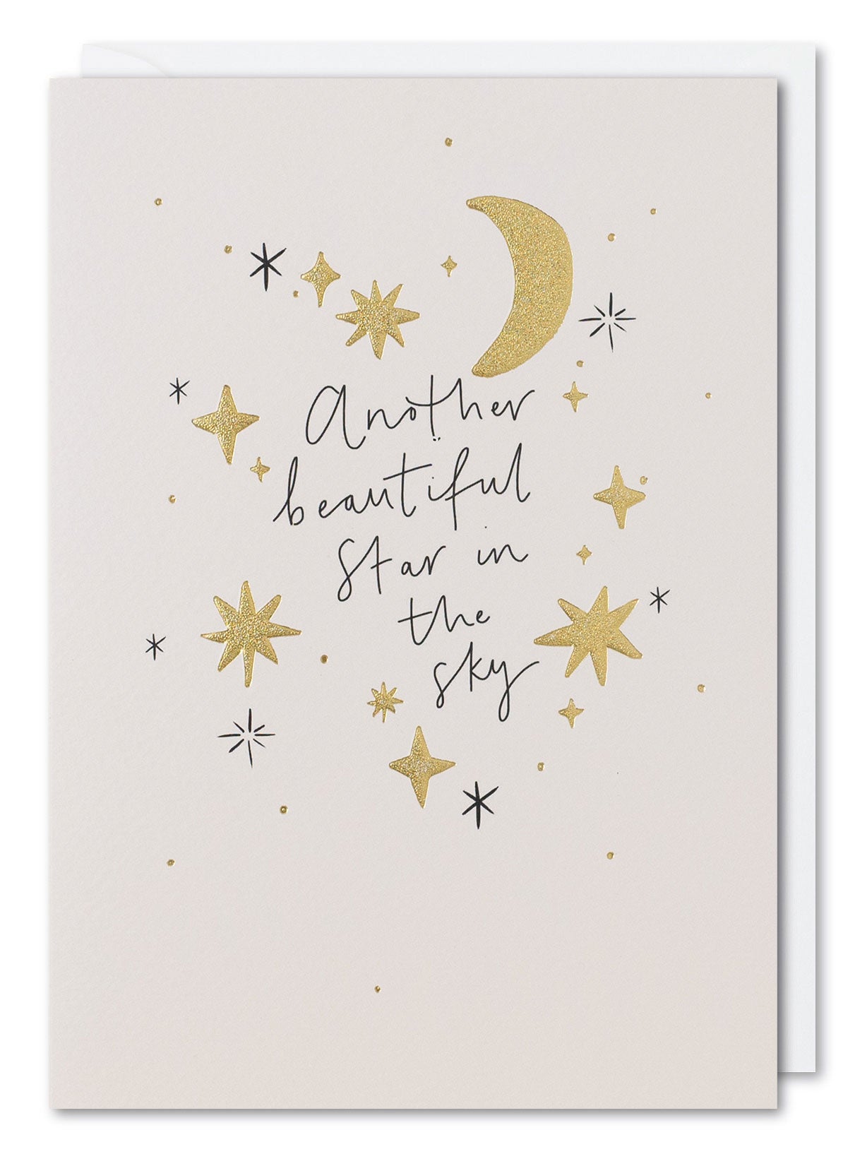 Beautiful Star Supernova Sympathy Card by penny black