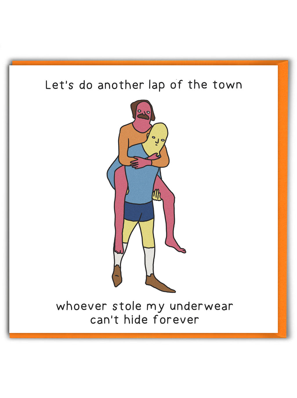 Stole My Underwear Funny Card By Penny Black