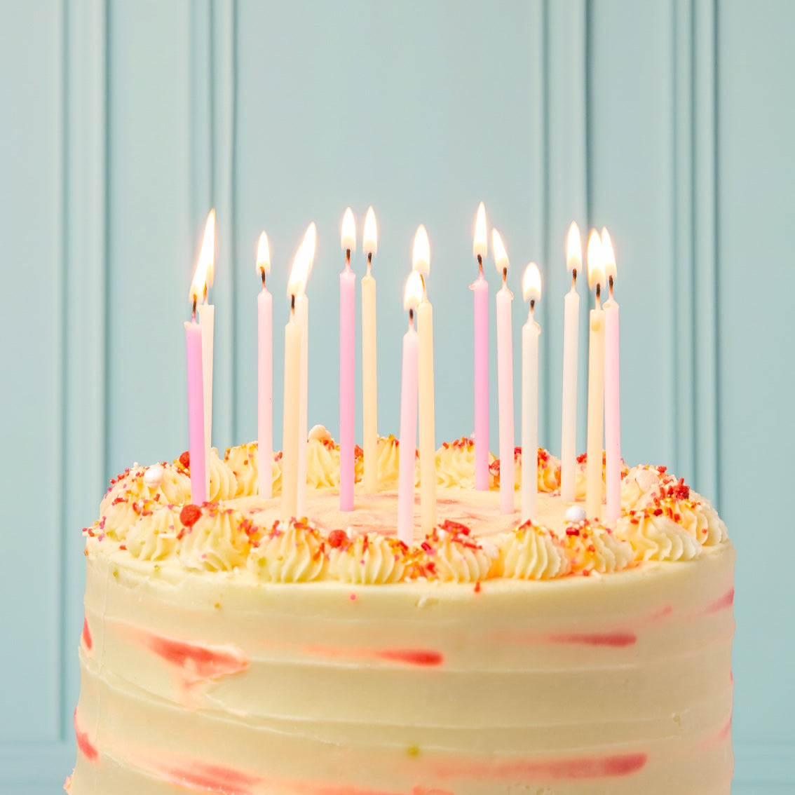 Pastel Candles 16 Pk
