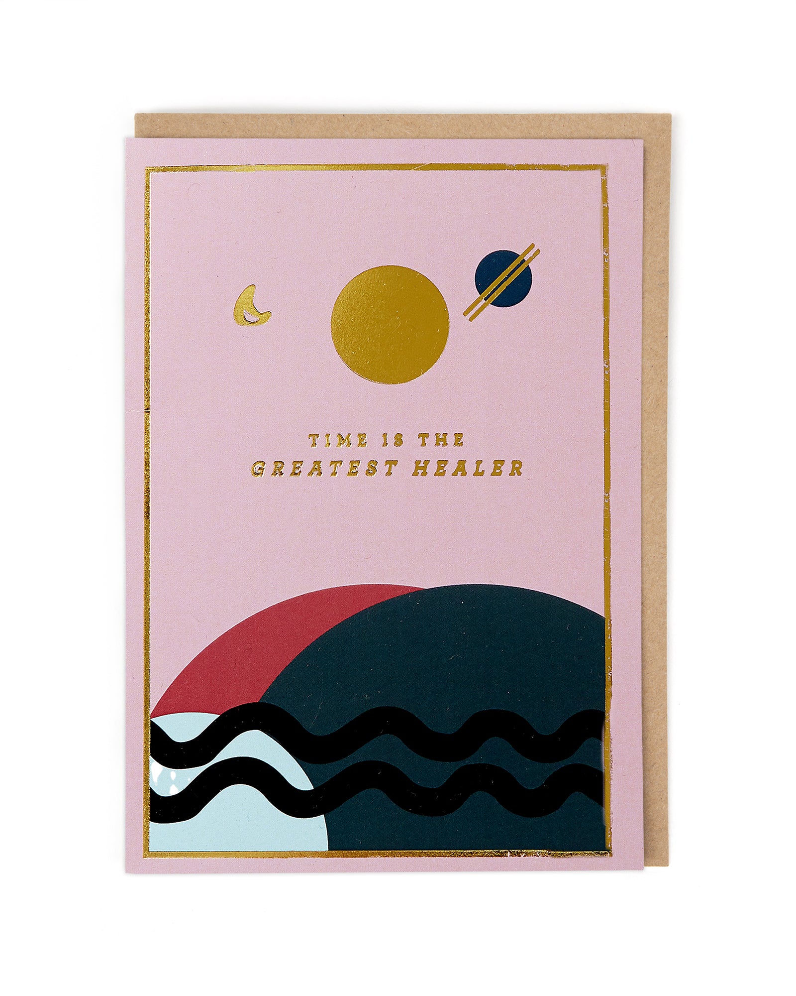 Time is the Greatest Healer Card by penny black