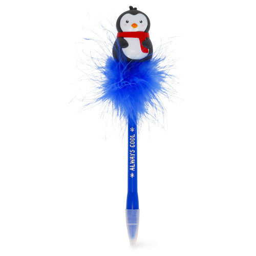 Light Up Christmas Penguin Gel Pen by legami at penny black