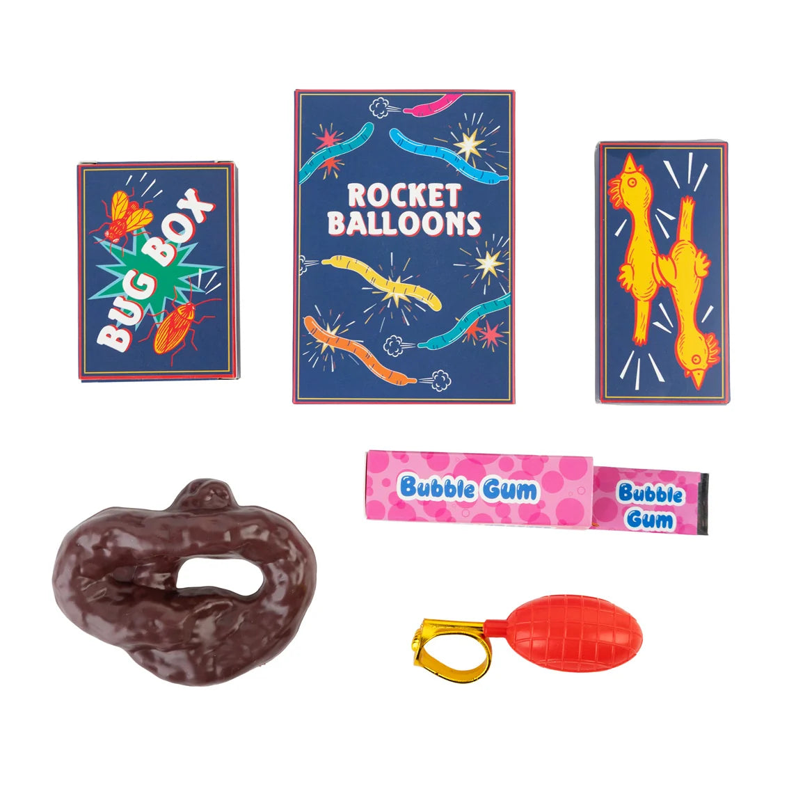 Retro Fun Jokes Prank Kit By Penny Black