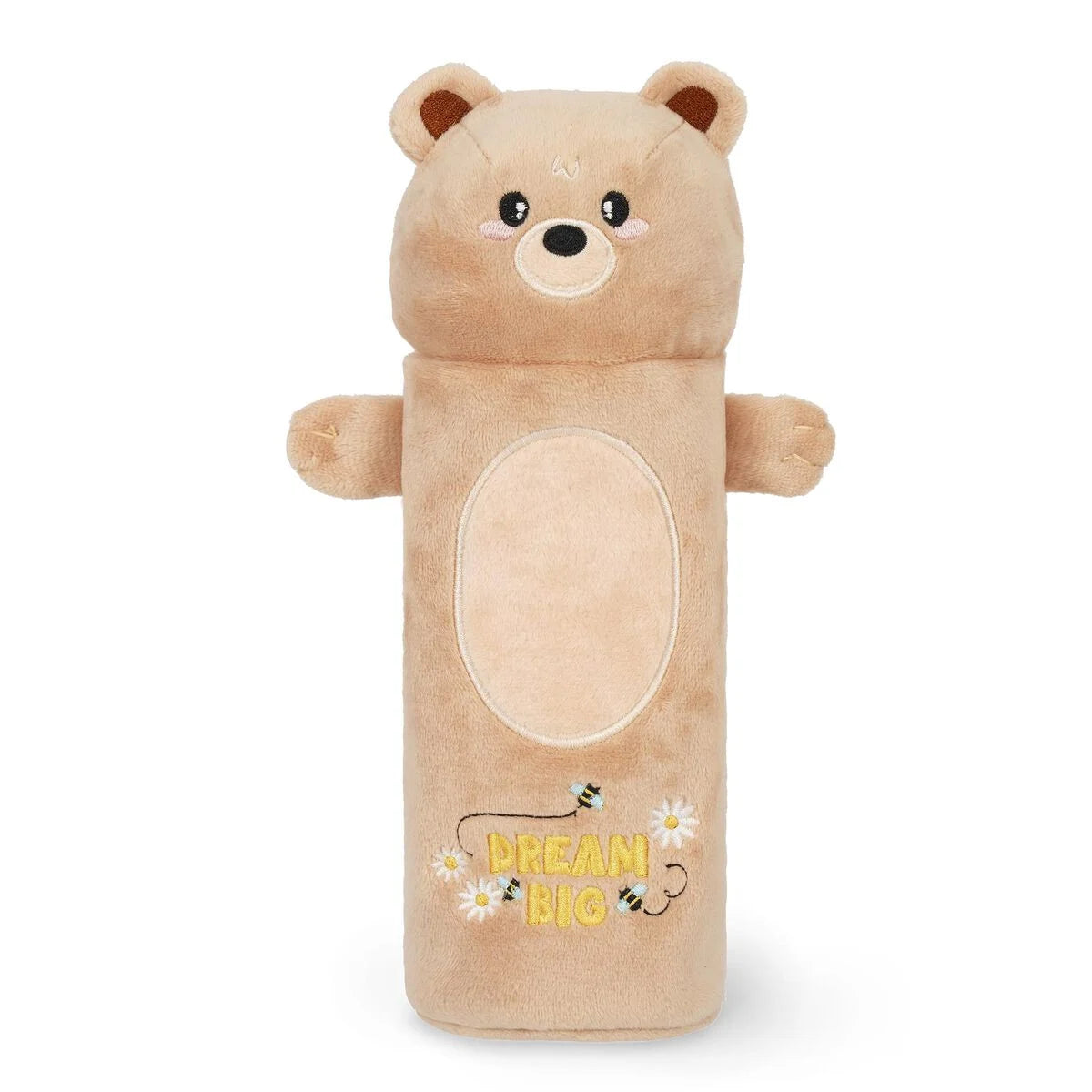 Super Soft Plush Teddy Bear Pencil Case By Penny Black