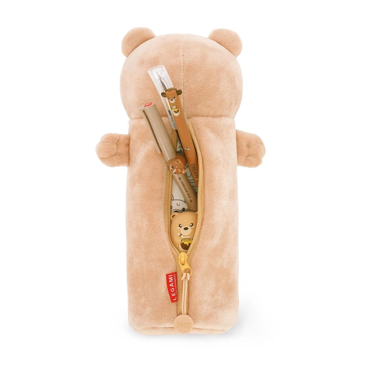 Super Soft Plush Teddy Bear Pencil Case By Penny Black