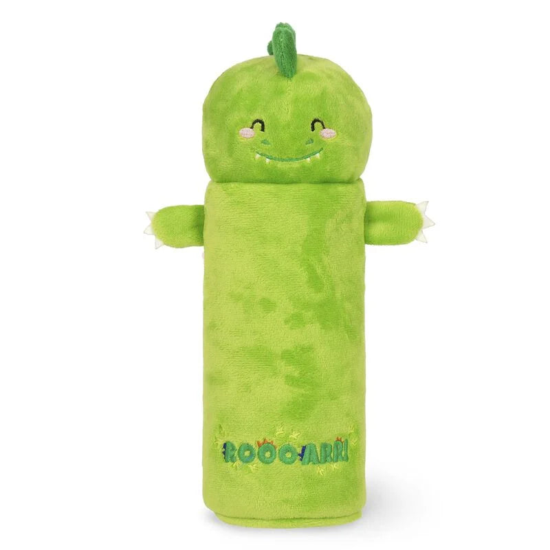 Super Soft Plush Dinosaur Pencil Case By Penny Black