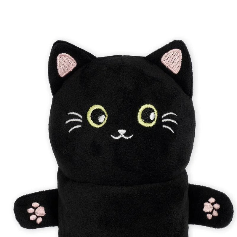 Super Soft Plush Kitty Cat Pencil Case By Penny Black