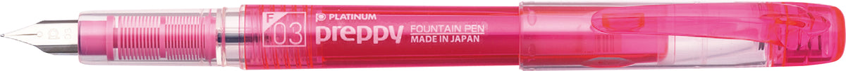Platinum Pen Co Preppy Fountain Pen - Fine 0.3mm in pink By Penny Black