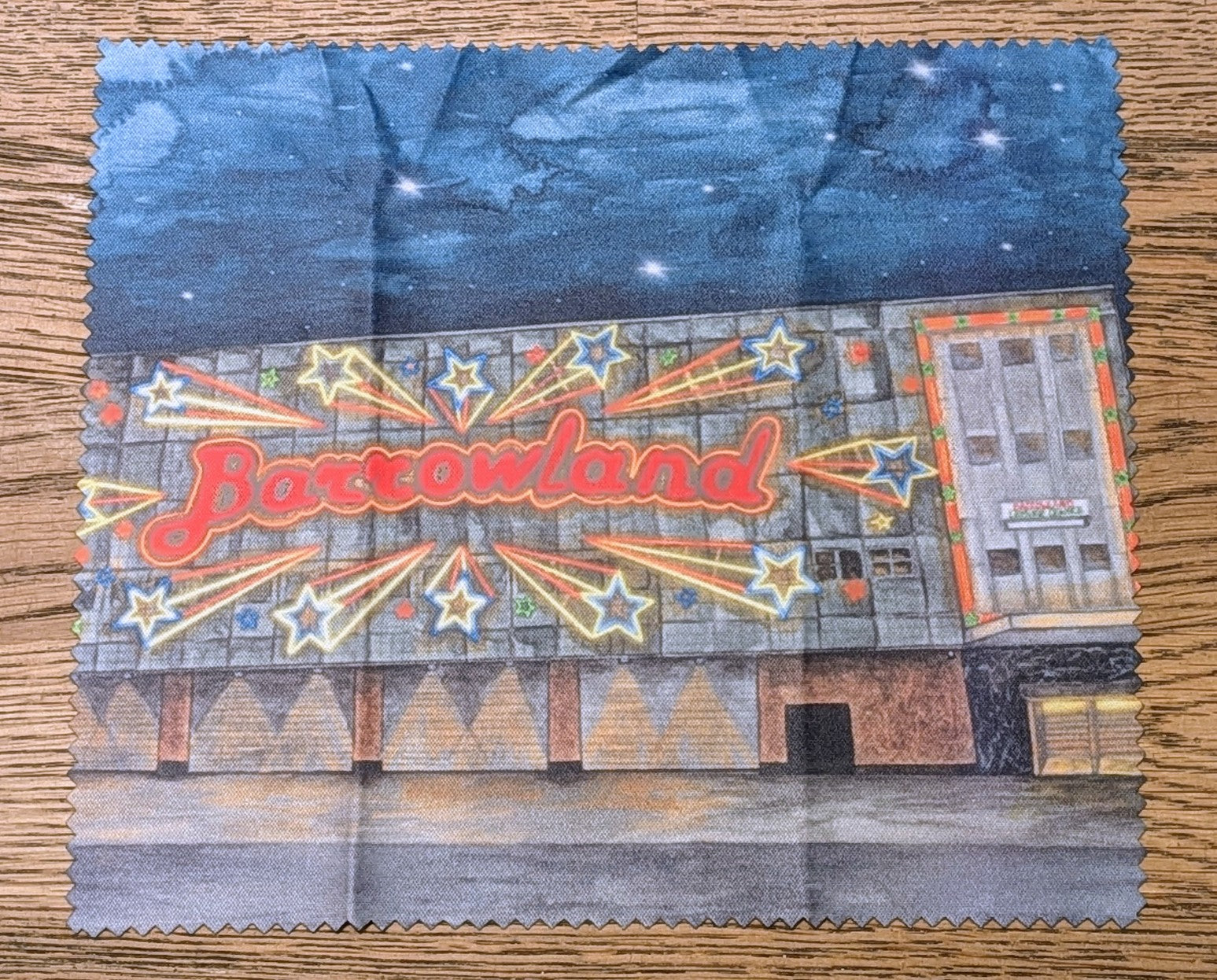 Glasgow Barrowlands Lens Cleaning Cloth By Penny Black