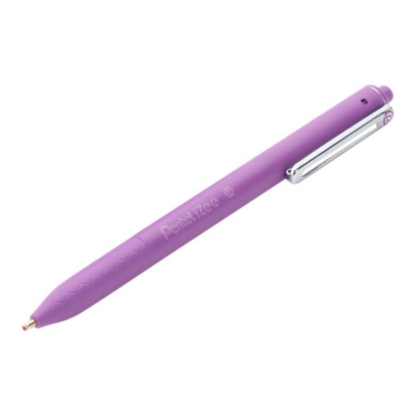 Pentel Izee 1.0mm Retractable Ballpoint Pen - purple barrel