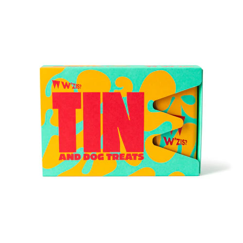 W'ZIS Dog Treats T4T Green Training Tin Gift Box By Penny Black