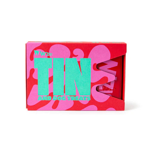 W'ZIS Dog Treats Big Red Training Tin Gift Box By Penny Black