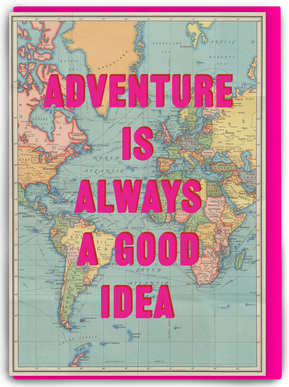 Adventure Is Always A Good Idea Card By Penny Black