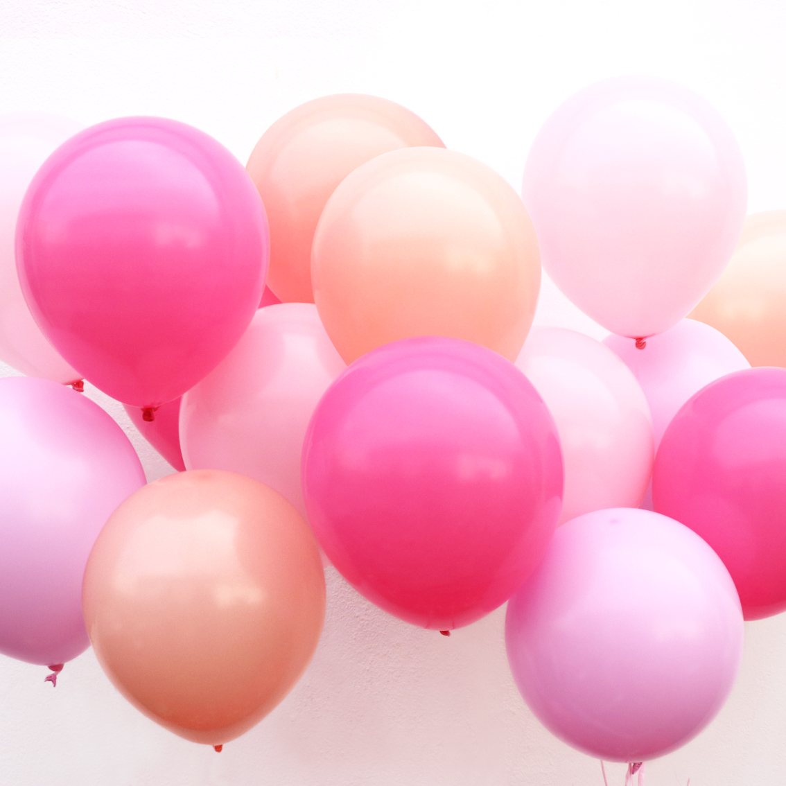 Pink Party Balloons 16 Pk