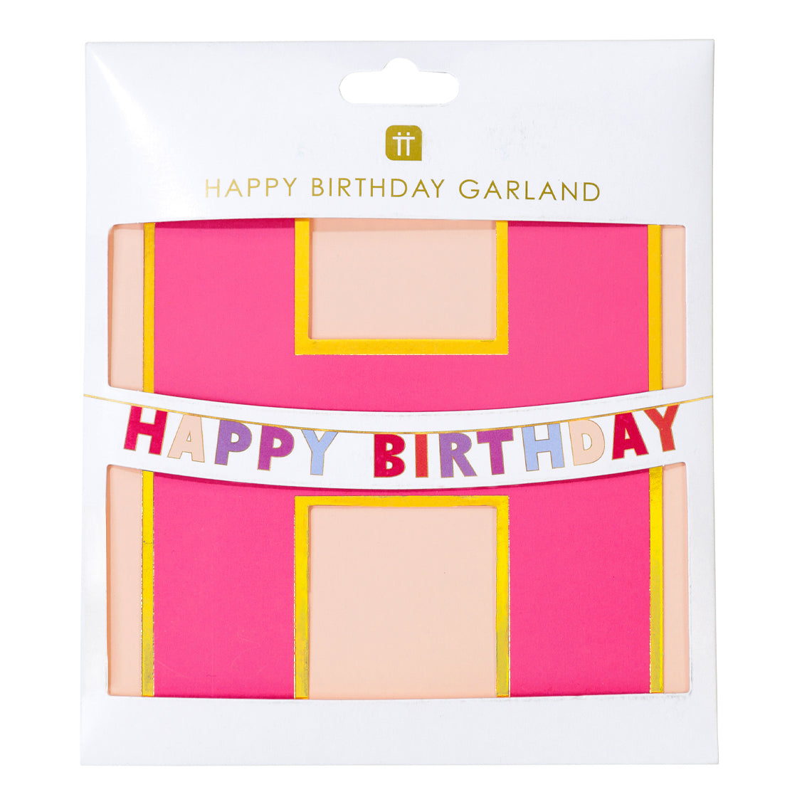 Rose Happy Birthday Banner