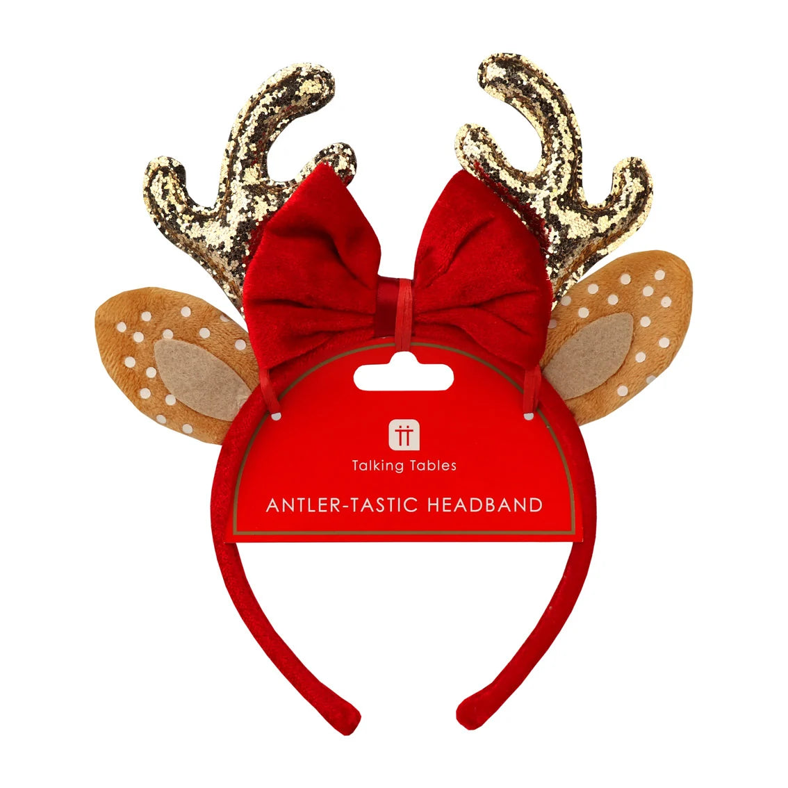 Christmas Brown Reindeer Headband By Penny Black