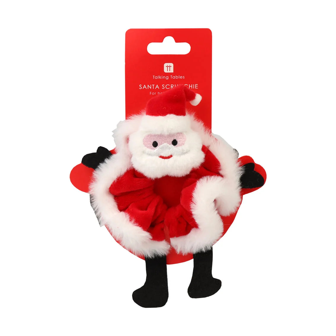 Christmas Santa Hair Scrunchie By Penny Black