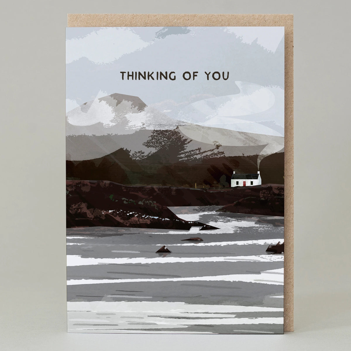 Thinking Of You Bothy Scottish Card By Penny Black