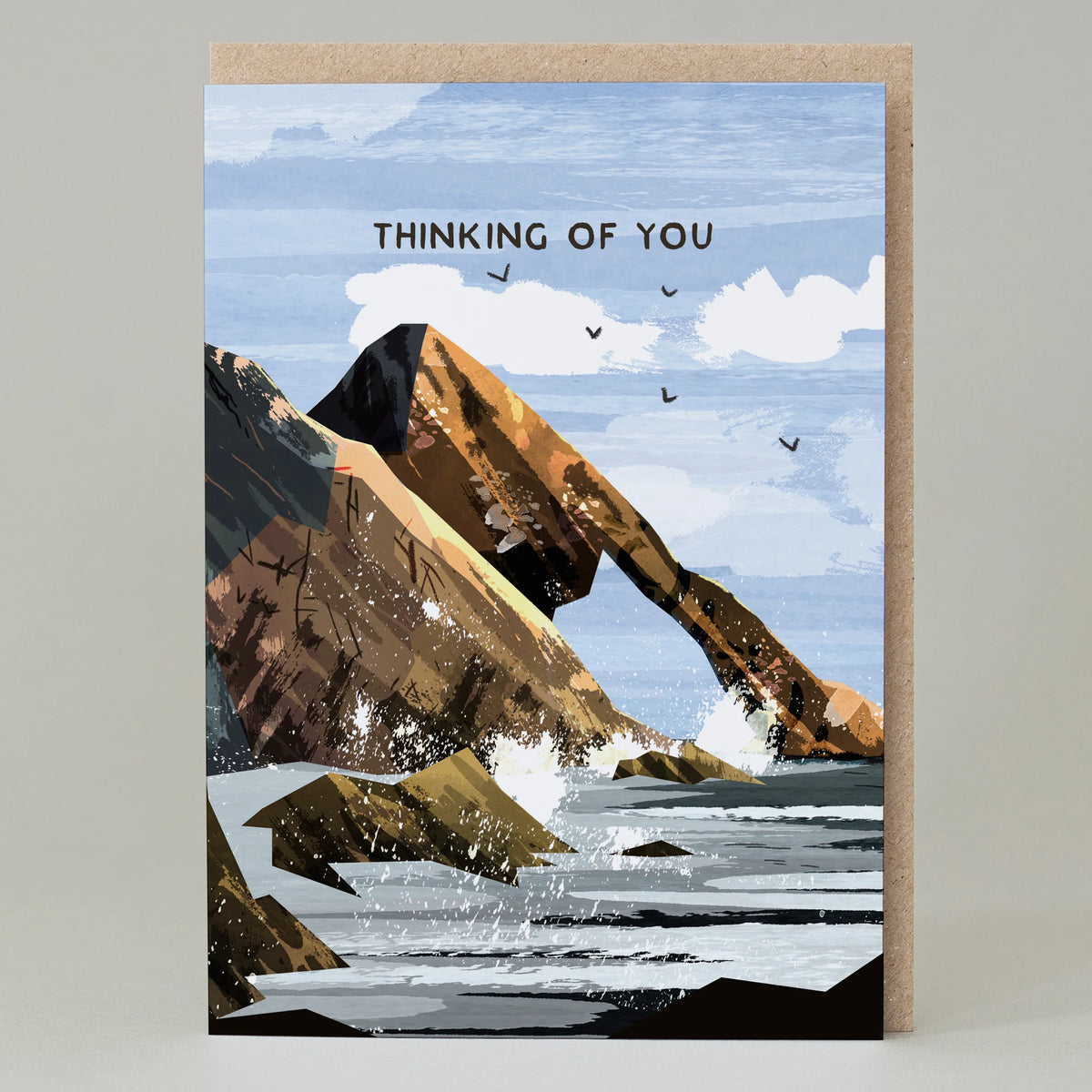 Thinking Of You Sea Arch Scottish Card By Penny Black
