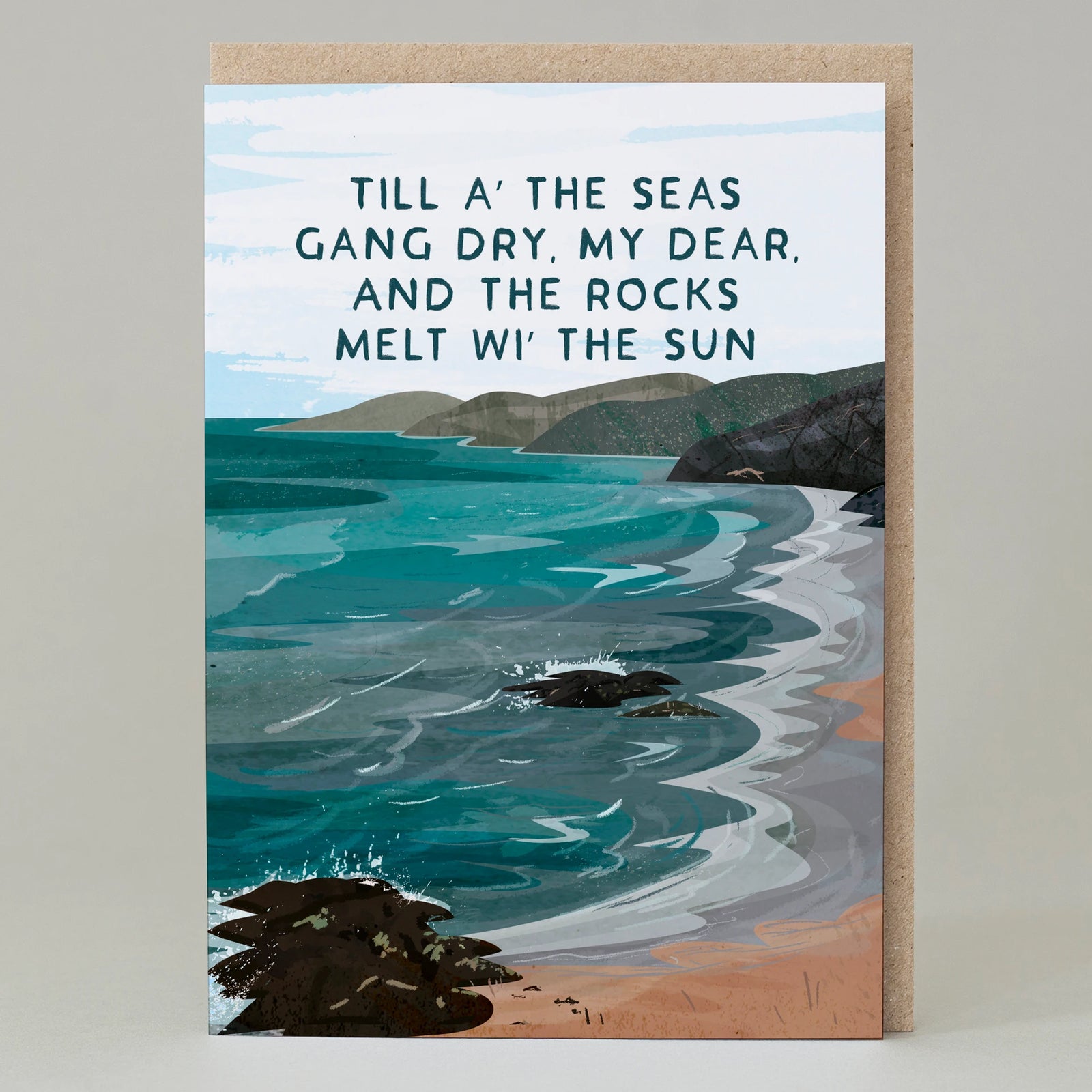 Til The Seas Gang Dry Scottish Card By Penny Black