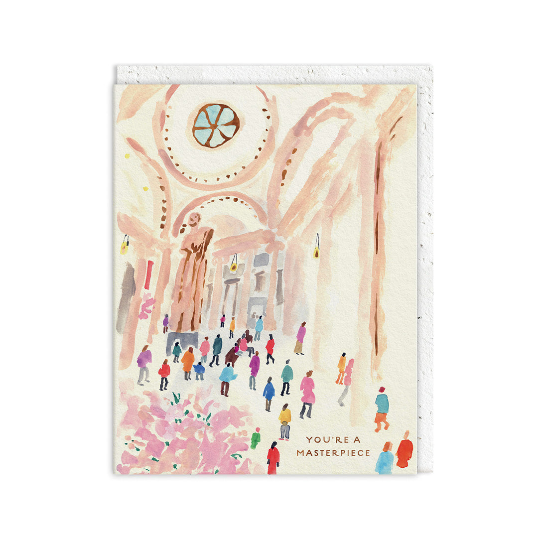 You're A Masterpiece Museum Card By Penny Black