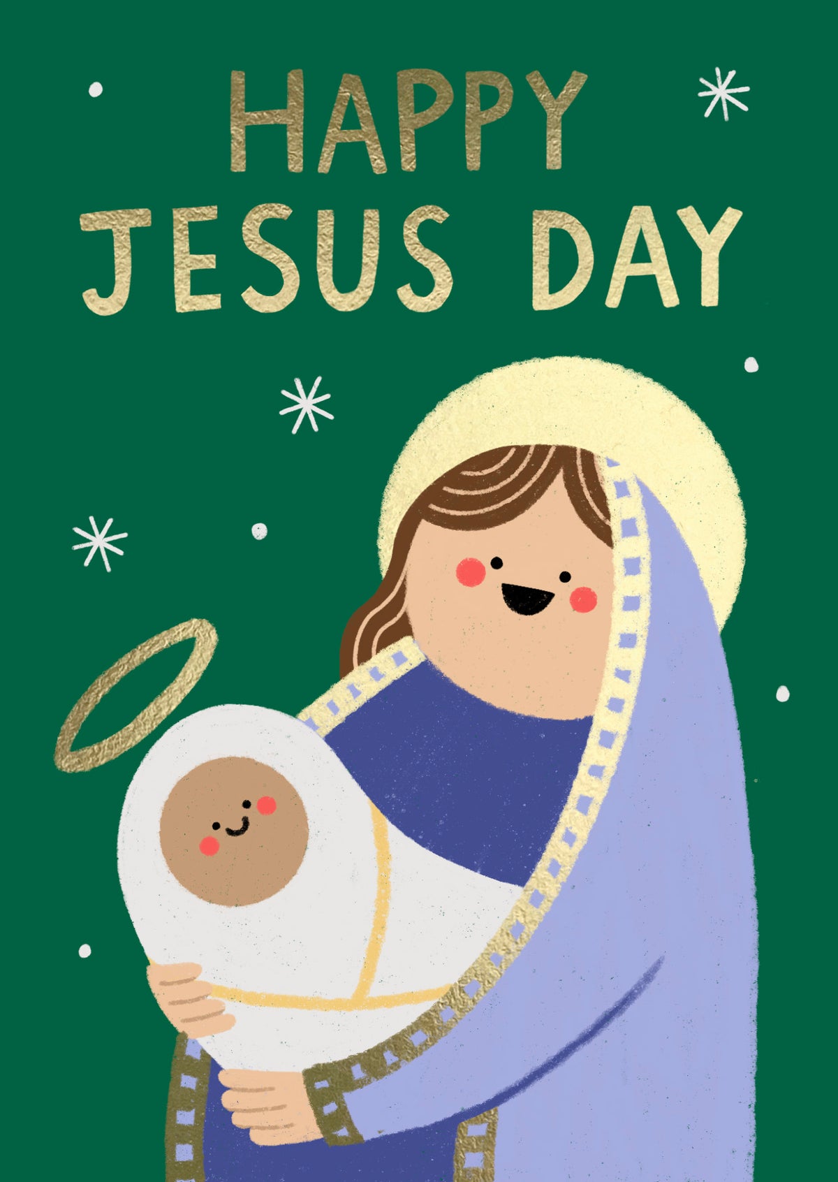 Happy Jesus Day Funny Christmas Card