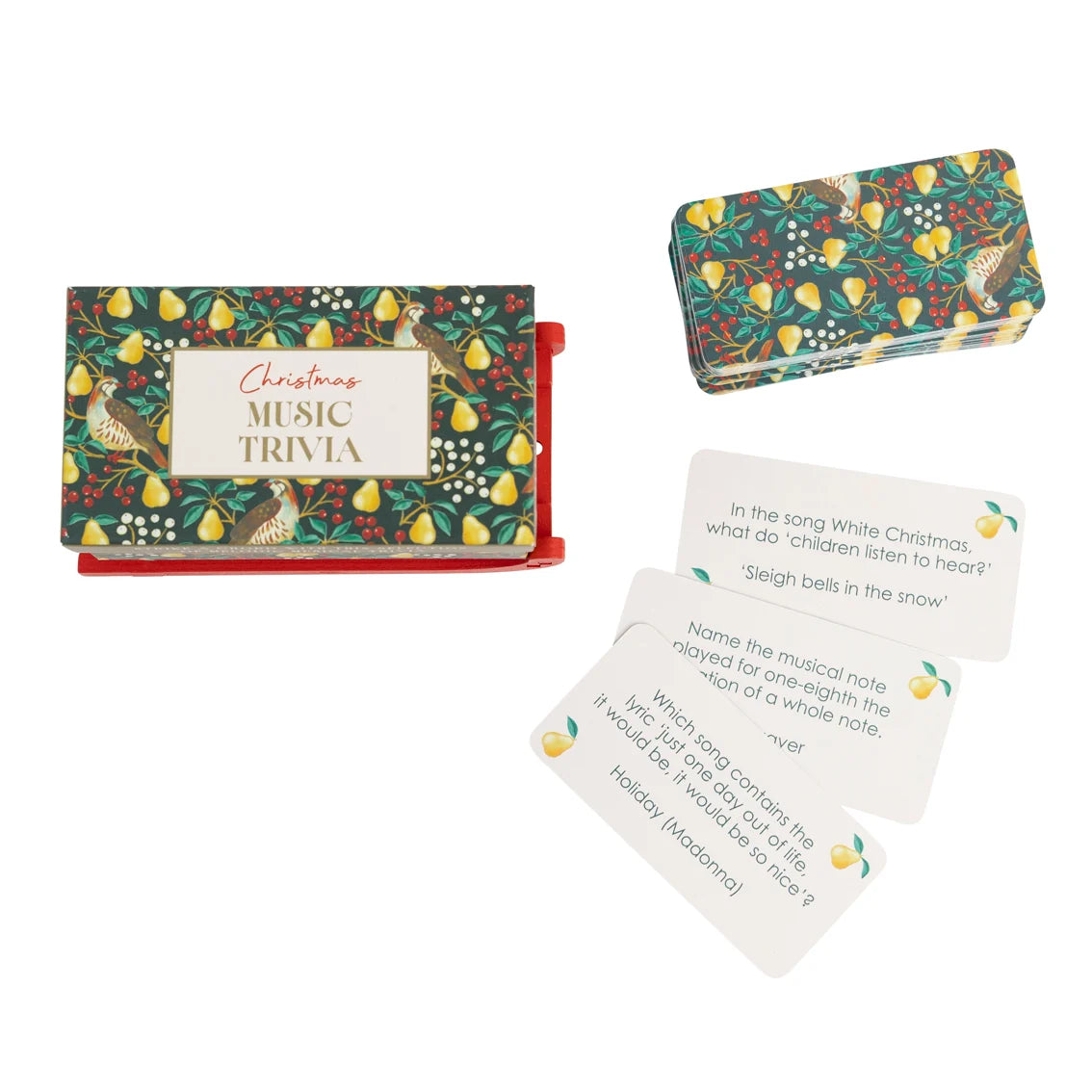 Music Trivia Christmas Mini Sleigh Game By Penny Black