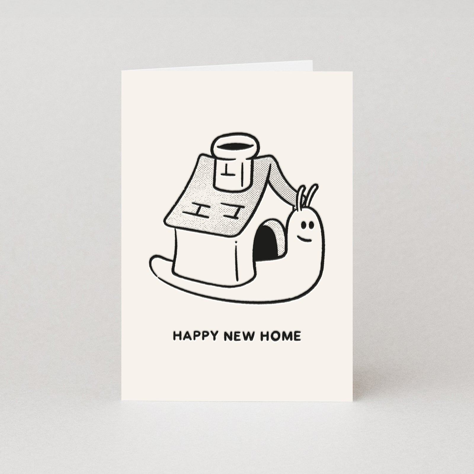 Happy Snail New Home Card By Penny Black