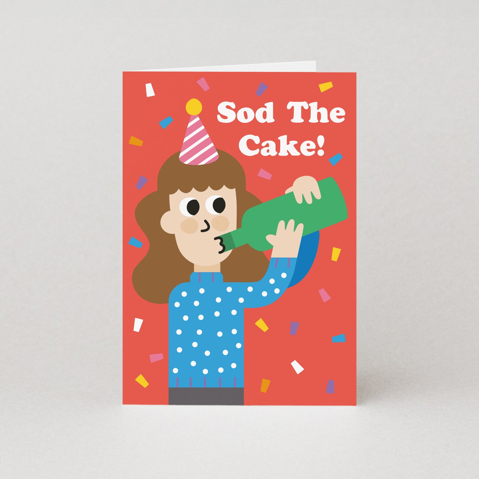 Sod The Cake Funny Birthday Card By Penny Black