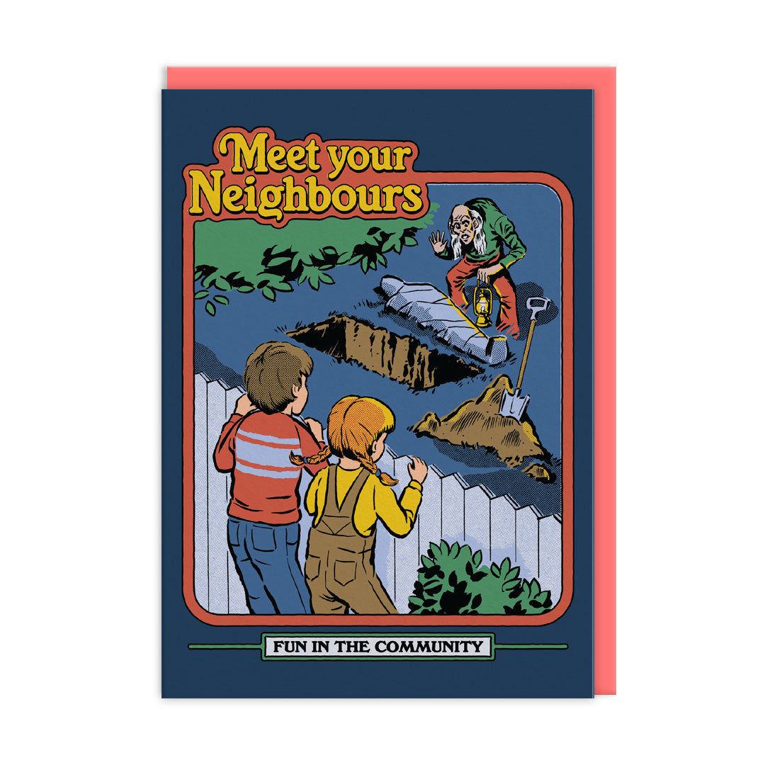 Meet Your Neighbours Funny New Home Card By Penny Black
