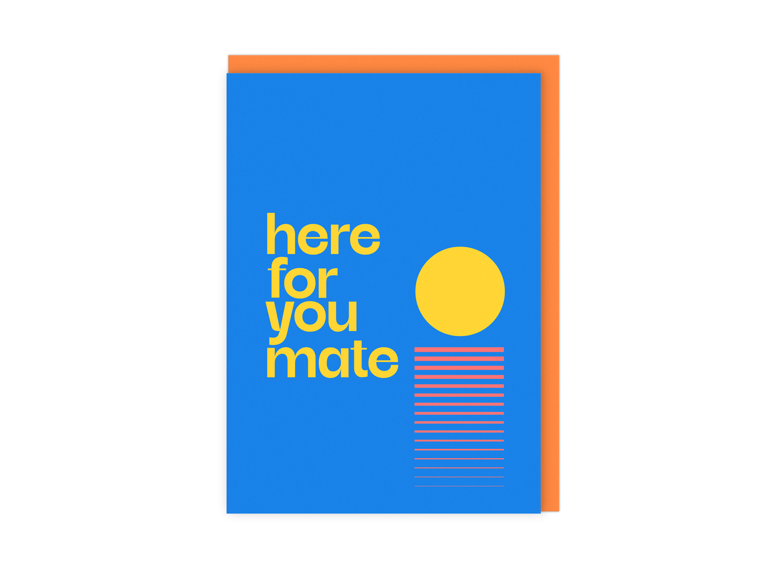 Here For You Mate Empathy Card By Penny Black
