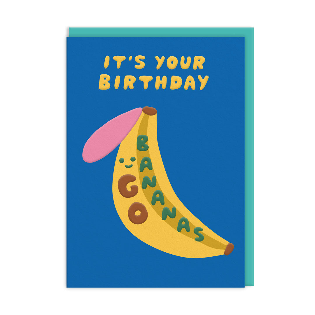 Go Bananas It&#39;s Your Birthday Card By Penny Black