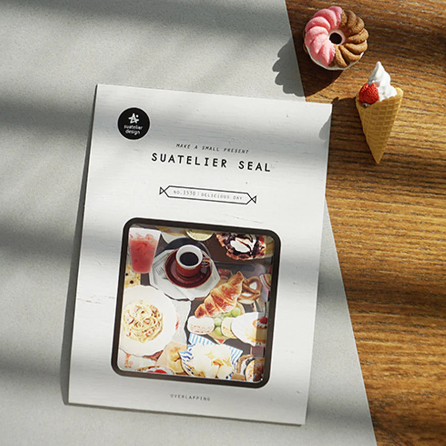 Suatelier No 1530 Delicious Day Sticker Set By Penny Black