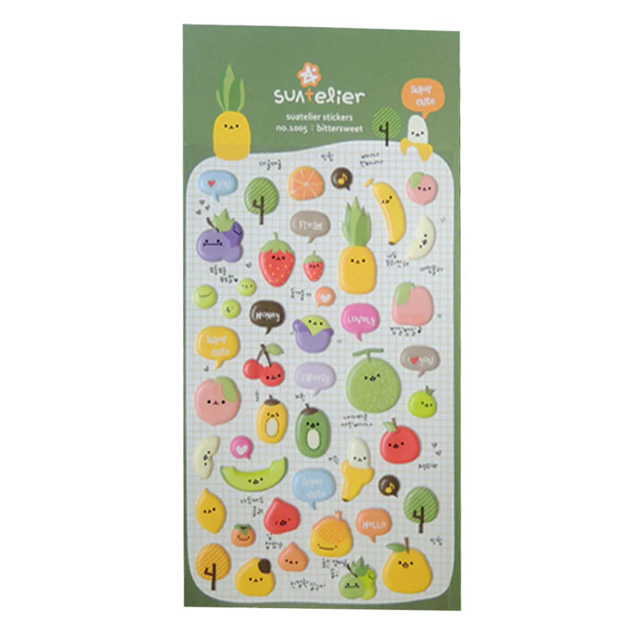 Suatelier No 1005 Bittersweet Sticker Sheet By Penny Black