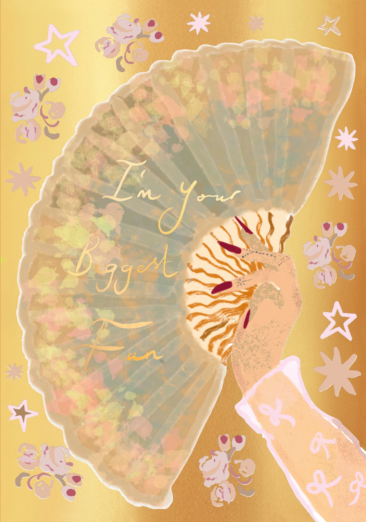 I'm Your Biggest Fan Card By Penny Black