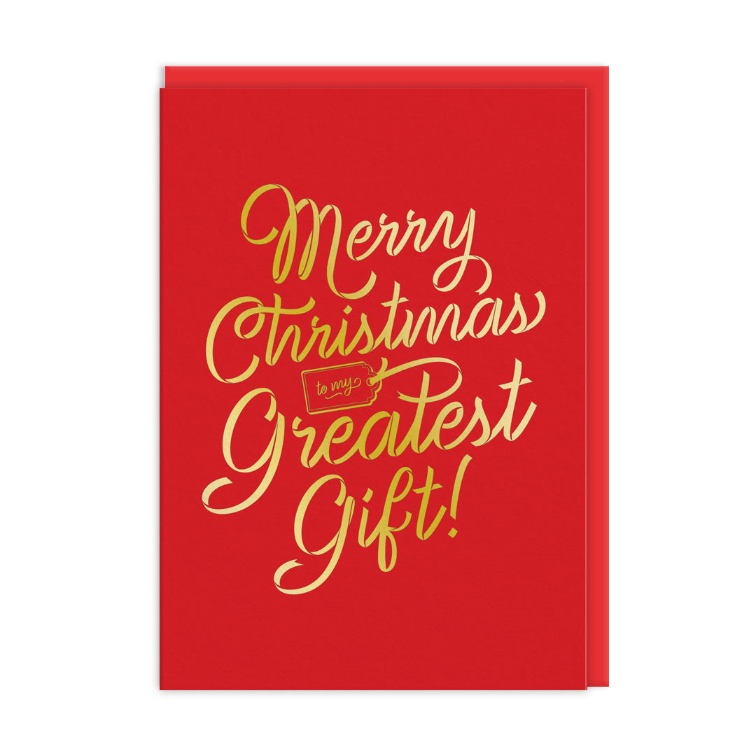 To My Favourite Gift Christmas Card