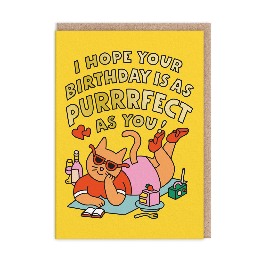 Purrrfect You Birthday Card By Penny Black