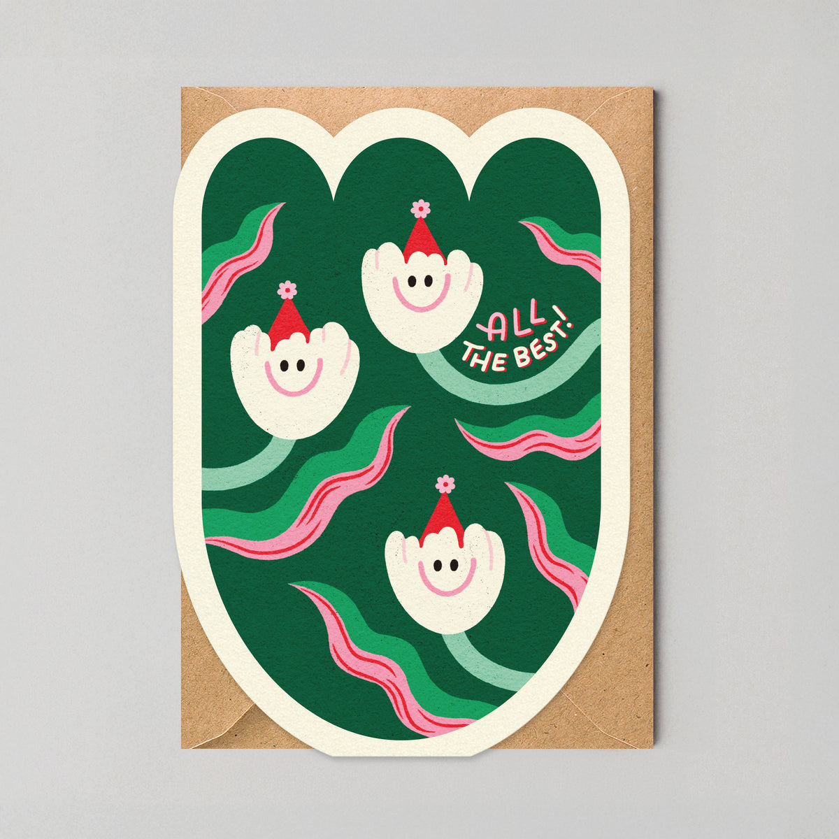 All The Best Happy Tulips Card By Penny Black