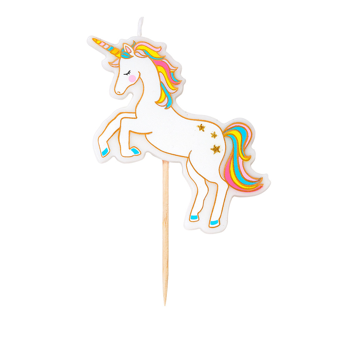 Unicorn Party Candle