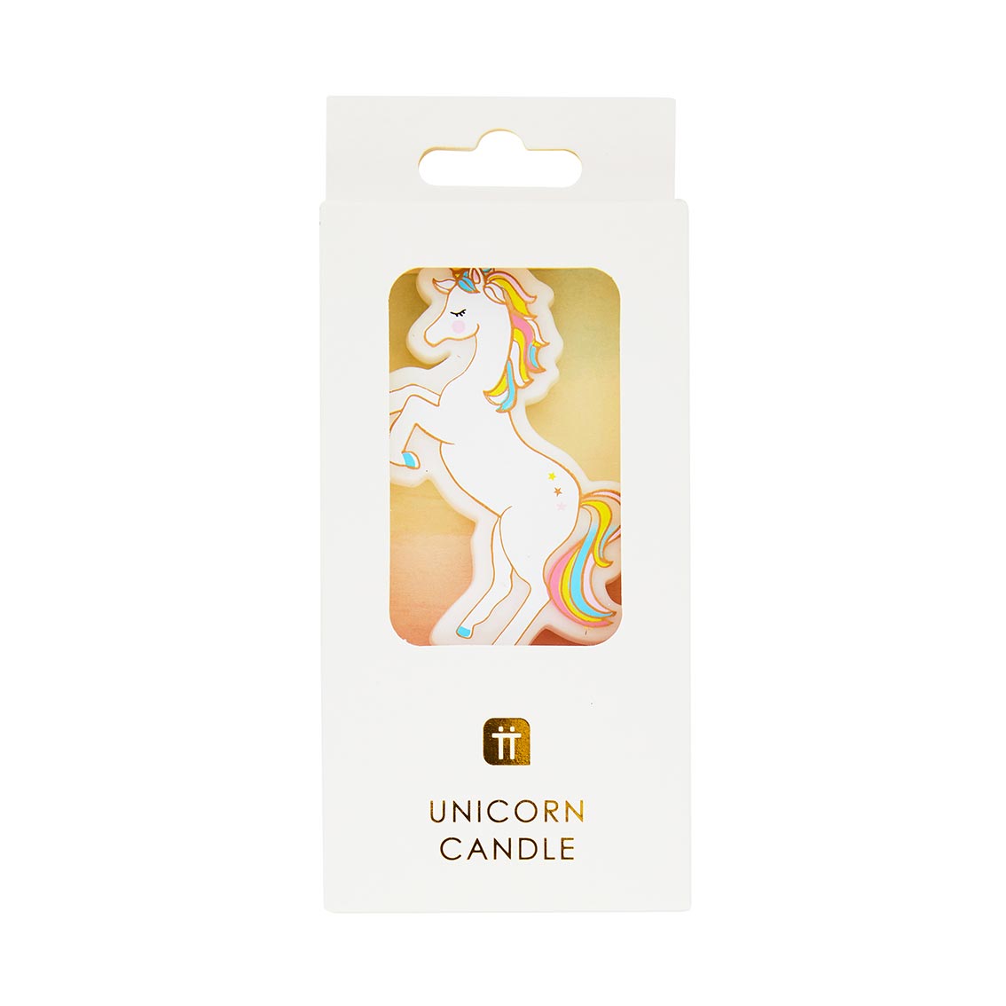 Unicorn Party Candle